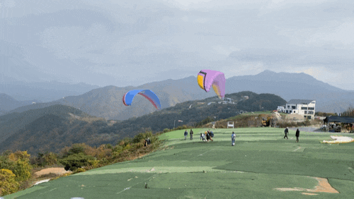  카페산 _ 충북 단양 패러글라이딩 베이커리 카페