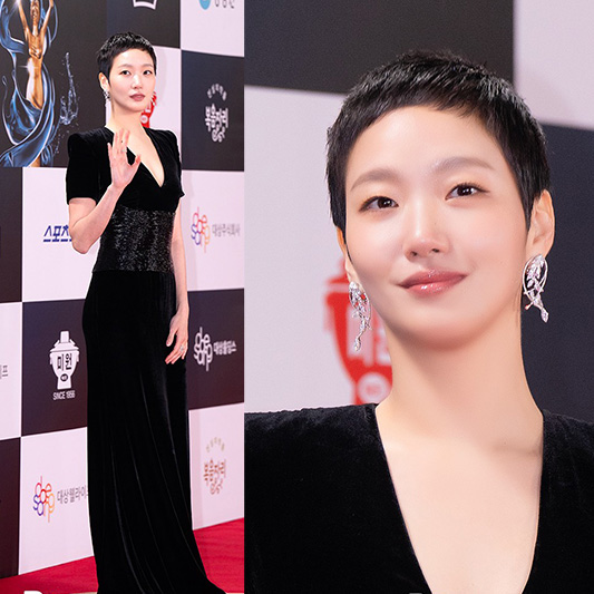 반박 여지없는 청룡영화제 여우주연상 <b>숏컷 김고은</b> 시상식드레스