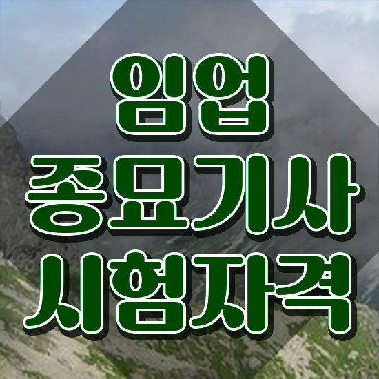  임업종묘기사 임업종묘기사 시험응시자격 온라인 과정으로 쉽고 빠르게 완료한 전략