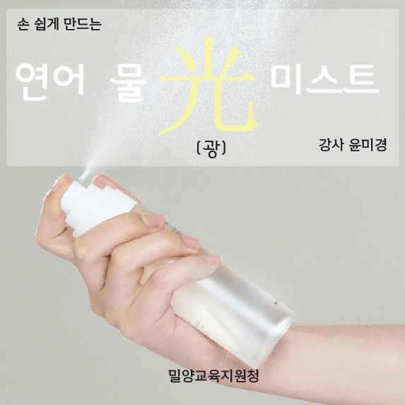  밀양 단체출강) 연어 물광 미스트
