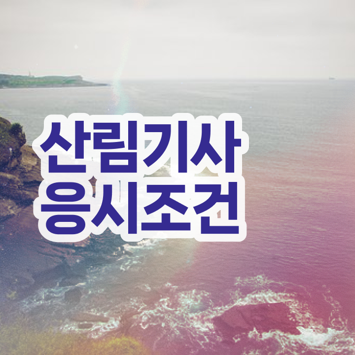  산림기사 일정 , 산림기사 시험응시조건 집에서 온라인으로 간편하게 준비한 비법