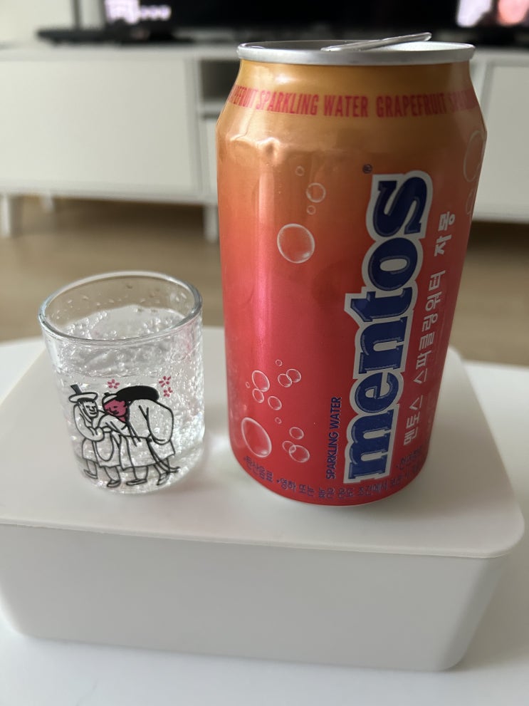 다시는 안 먹을 <멘토스 스파클링워터 자몽> 정보 및 솔직 리뷰