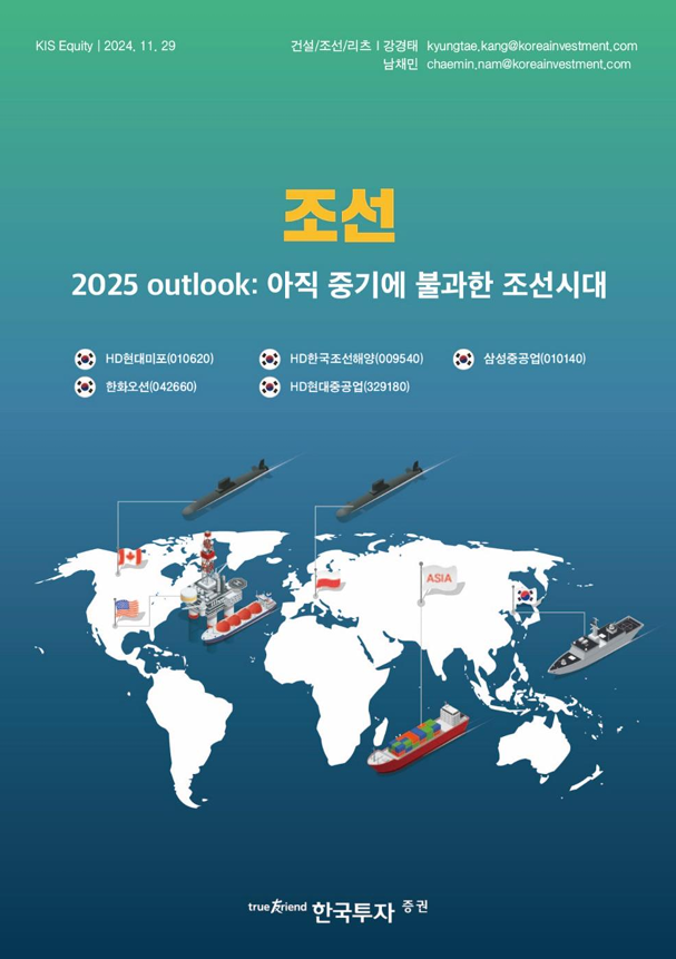  현대미포조선 주가전망을 알아보자! 조선업 전망부터 봐야지!