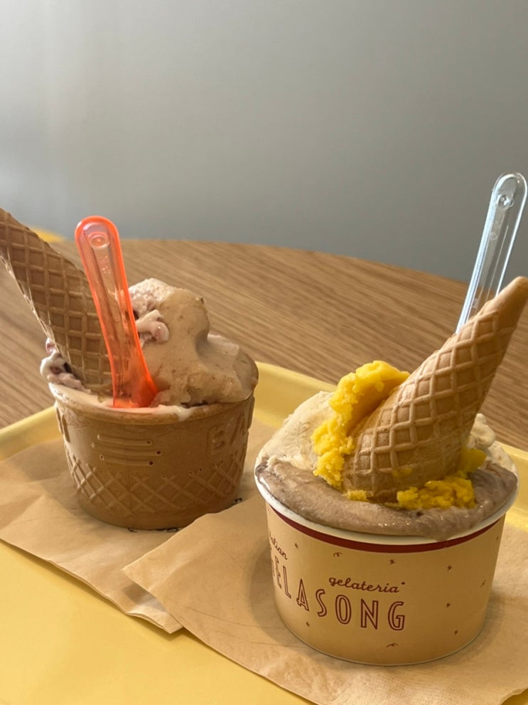  부산송도카페 젤라송 젤라또가 맛있는 해변 카페