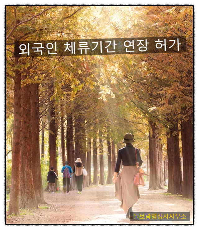  외국인 체류 기간 연장 허가