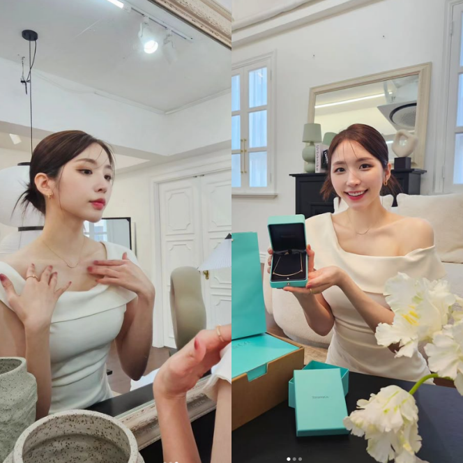 연반인 성해은 티파니앤코 스마일 목걸이 스몰 가격은?