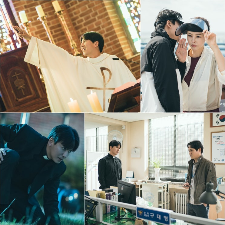 '<b>열혈사제2</b>' <b>김남길</b> X <b>이하늬</b> & <b>김남길</b> X 김성균, '쌍쌍 공조... 