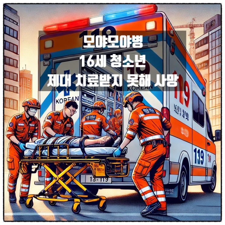 모야모야병 앓던 16세 청소년 뇌출혈 제때 병원 치료받지 못해 사망 모야모야병 앓던 16세 청소년 뇌출혈 제때 병원 치료받지 못해 사망