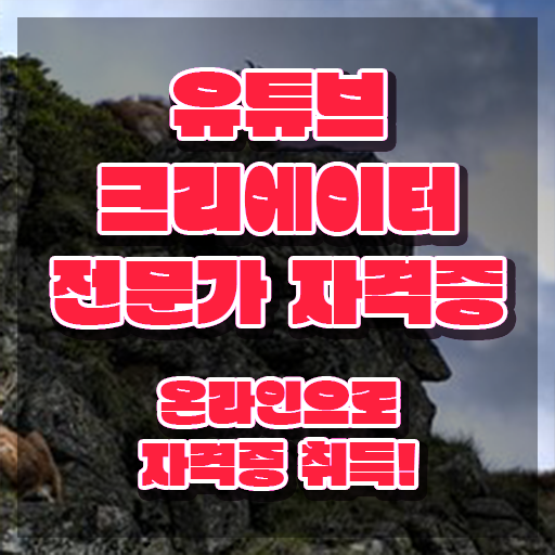  유튜브크리에이터전문가 교육 , 유튜브크리에이터전문가 자격증 온라인으로 쉽게 취득한 노하우 , 취업