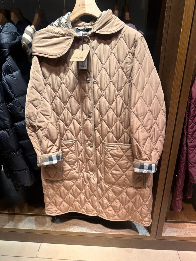 Burberry parkgate 버버리 파크게이트 퀼팅 자켓 추가셀