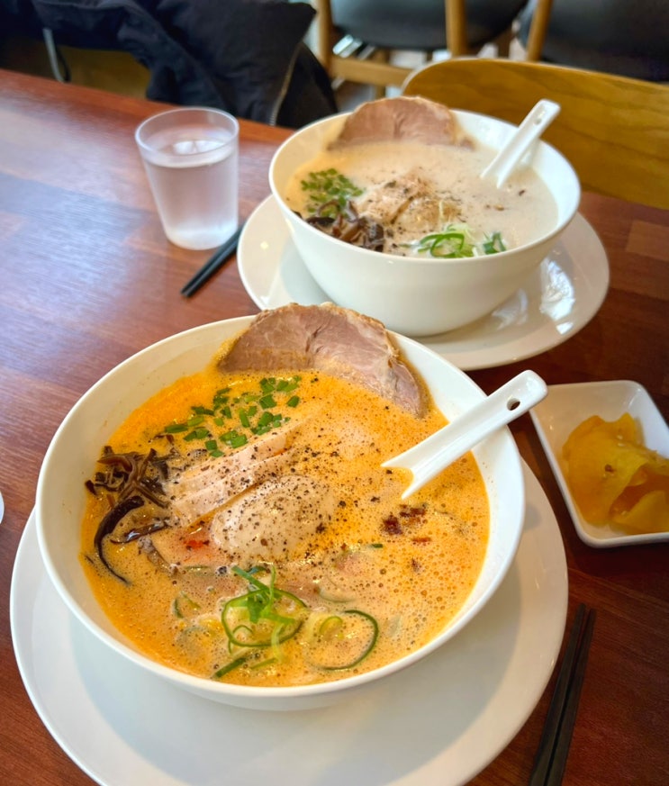  수원 아주대 라멘 맛집 : 혼밥 가능한 도이라멘에서 깊고 진한 국물의 라멘 먹방 후기