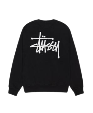  Stussy 스투시 베이직 로고 맨투맨 (기모)