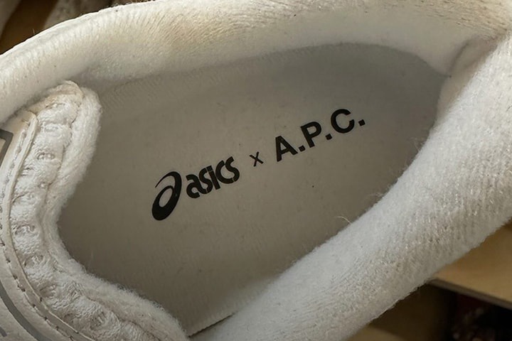  '아페쎄(A.P.C.) X 아식스(ASICS), 미니멀리즘과 기술력의 만남! 젤카야노 14 협업 공개'