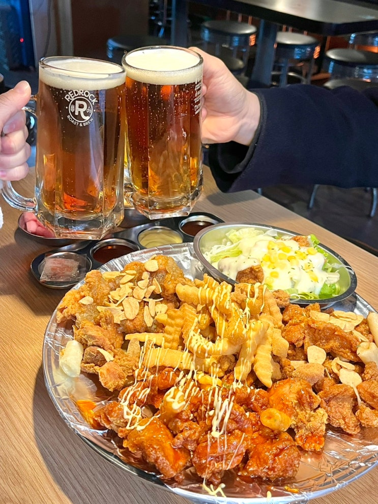  부산 경성대 부경대 맛집 철인7호 철인3종세트 치킨 생맥주 술집