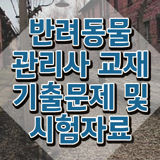  반려동물목욕관리사 , 반려동물관리사 자격증 15일 만에 준비한 방법 알아볼게요