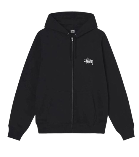  스투시 Stussy 베이직 기모 후드집업