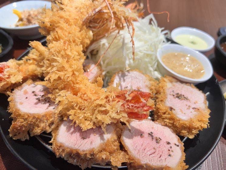  [서울 돈까스 맛집]정돈 혜화 본점 2인 세트 A 메뉴 솔직 후기