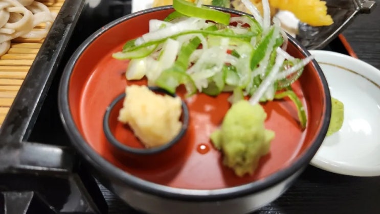  히로시마 세라조 골프여행 2박 3일중 1일차 점심 세라온천 소바맛집