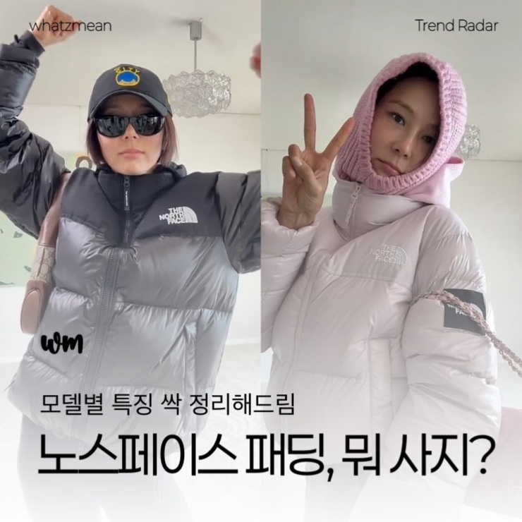  노스페이스 패딩 눕시, 뭐 사지? 노벨티 외 모델별 특징 싹 정리해 드림