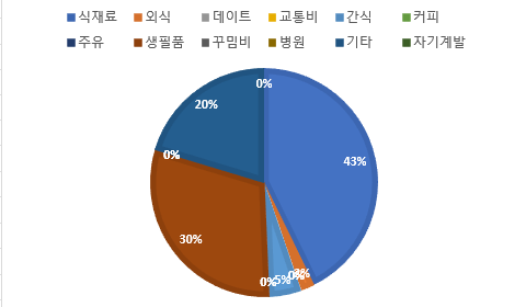 신혼부부 가계부 미친 소비력 폭망한 11월 가계부