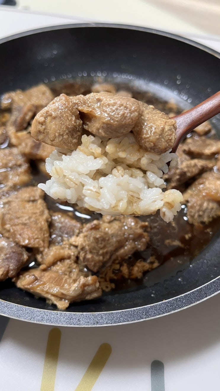  고기소녀 양념돼지갈비로 집에서도 즐기는 숯불돼지갈비