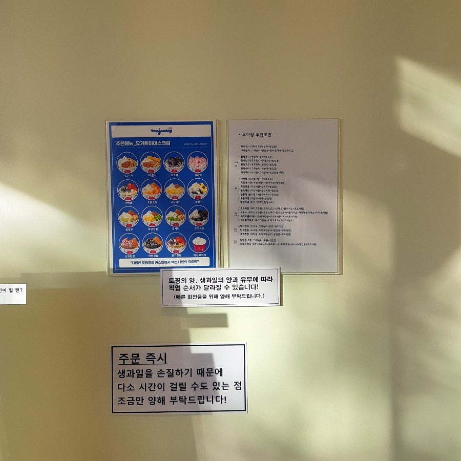 요거트아이스크림의정석 신시가지점 사진 5