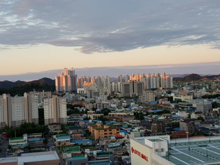  군산디오션시티 푸르지오34평A타입* 206동 21층 롯데몰코앞!!