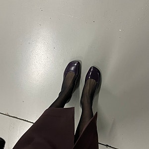 슈콤마보니 미들굽 스퀘어토 펌프스힐 착샷, 착화감 후기