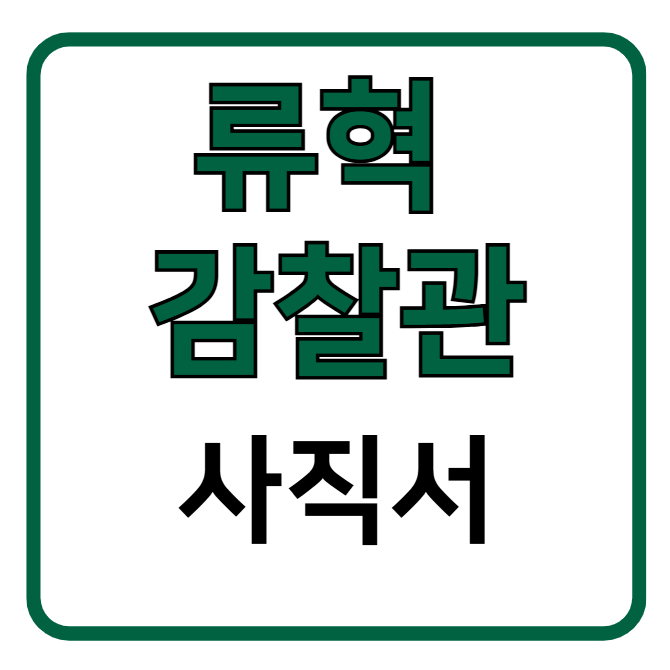 <b>류혁 감찰관</b> 비상<b>계엄</b> 사직서 제출 이유와 그는 누구?