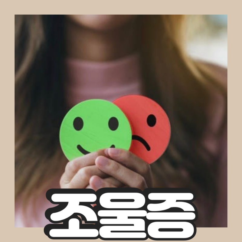 조울증 초기증상 및 이상신호