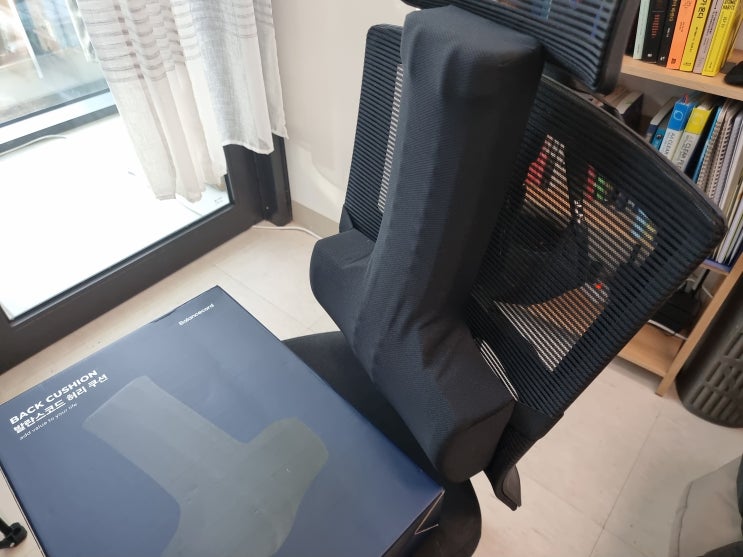 의자 등받이허리쿠션 척추 허리 바른자세 발란스코드 추천