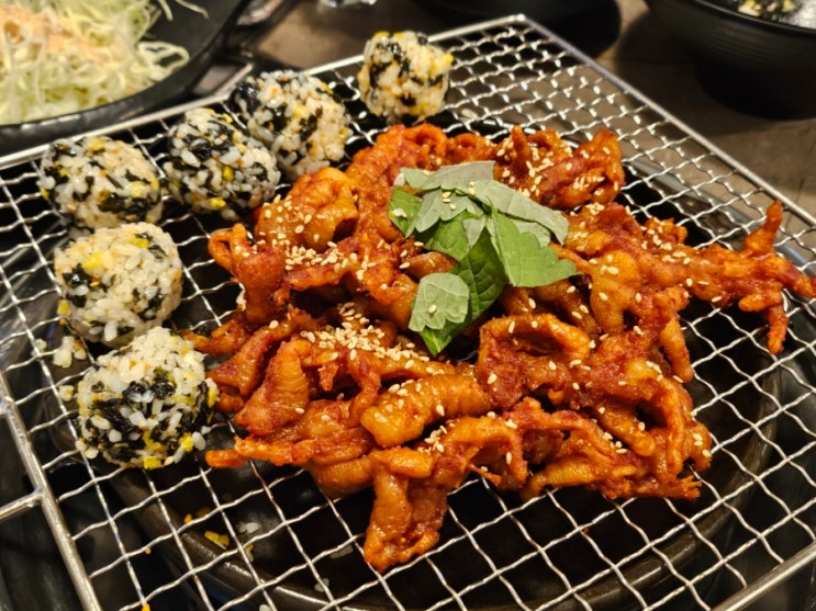 광주 첨단 숯불 닭발맛집 신화불닭발