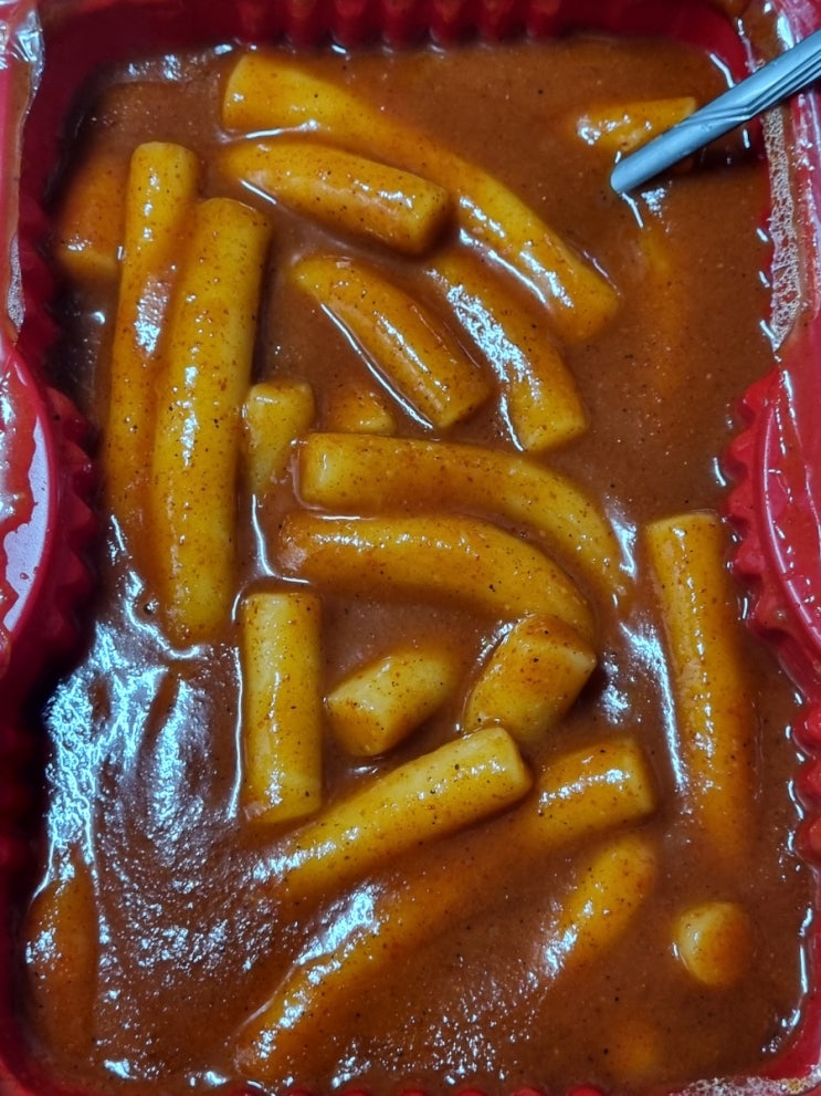  신전떡볶이 메뉴 순한맛 튀김오뎅 김말이 칼로리