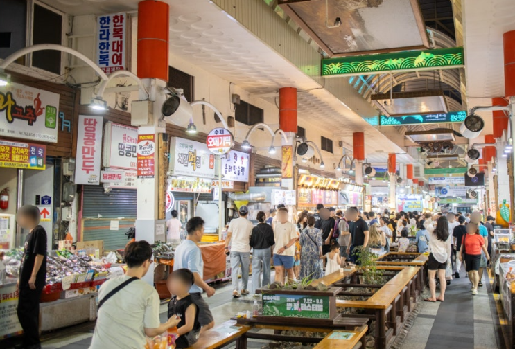  제주 올레시장 서귀포 매일올레시장 회포장 먹거리 소개