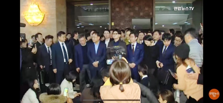 ㅣ<b>한동훈 국민의힘 대표</b>ㅣ.... 가결… 한동훈·이재명 악수... 