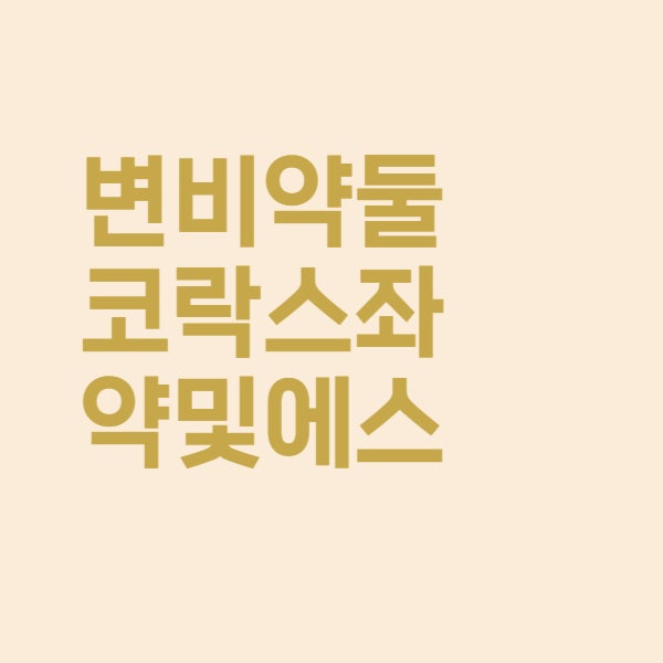  약국 변비약 둘코락스 좌약 및 에스 효과 가격 알아보았더니