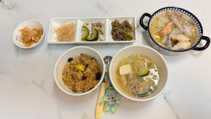  부천 맛집 꼬꼬마찬, 아픈 후배에게 건강한 한 끼 선물!