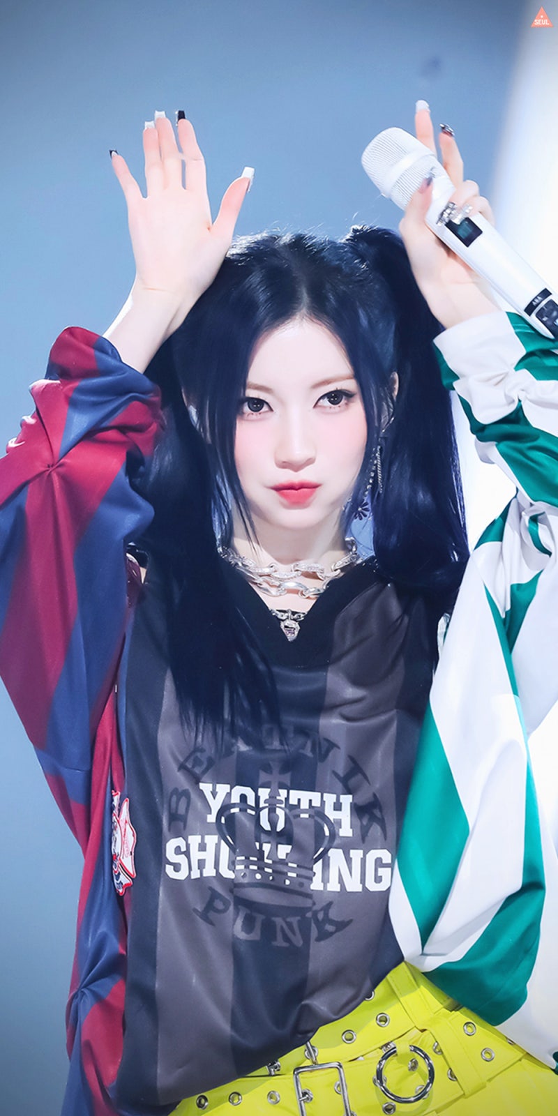 베이비몬스터 아사 'CLIK CLAK * DRIP' 무대 배경화면_by.슬짱