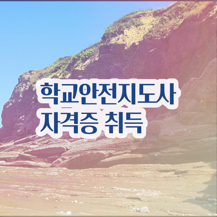 학교안전지도사 취업 , 학교안전지도사 자격증 취득한 정보 제가 알려드릴게요