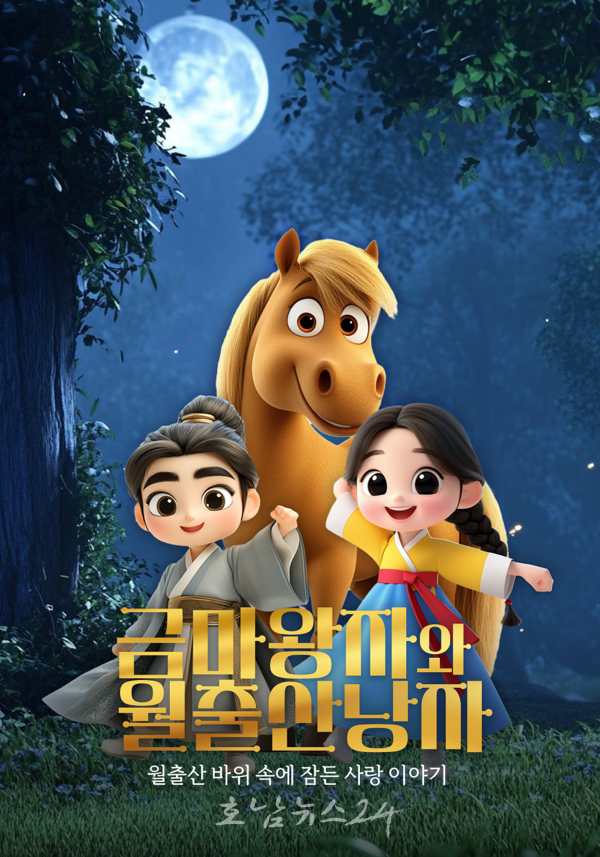  영암군 지역 설화 바탕으로 첫 제작한 생성형AI 애니메이션 화제