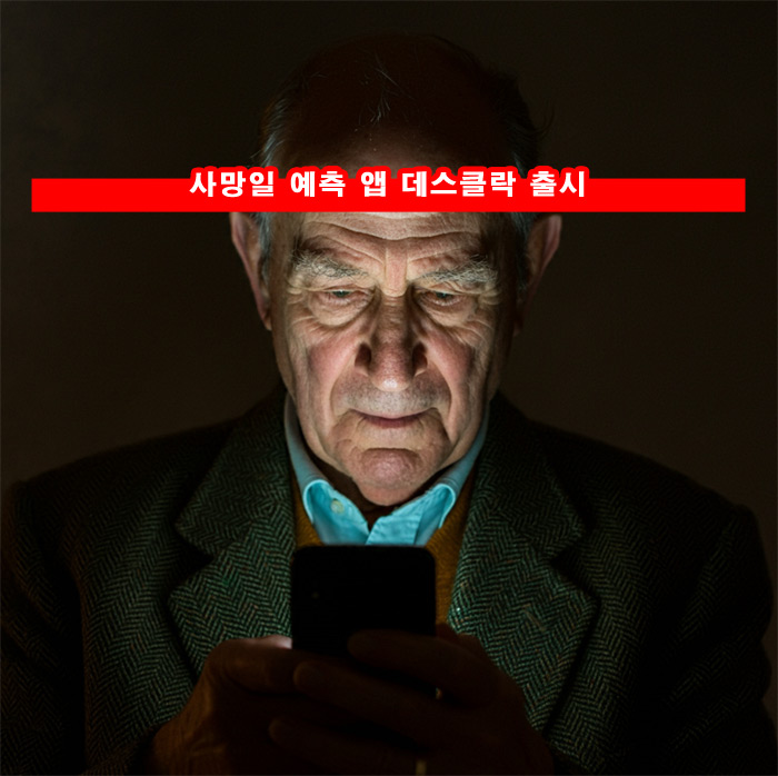  사망일 예측 앱 데스클락 출시 정확도 윤리 습관 구독료
