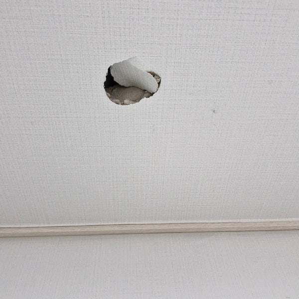  천장석고보드보수 구멍메꾸기 비용후기