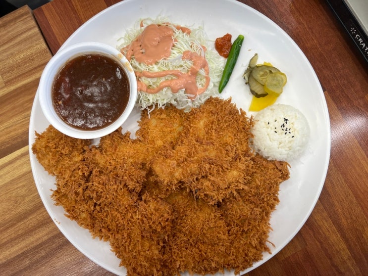  대부도 이미 유명한 맛집 김앤김 왕돈까스