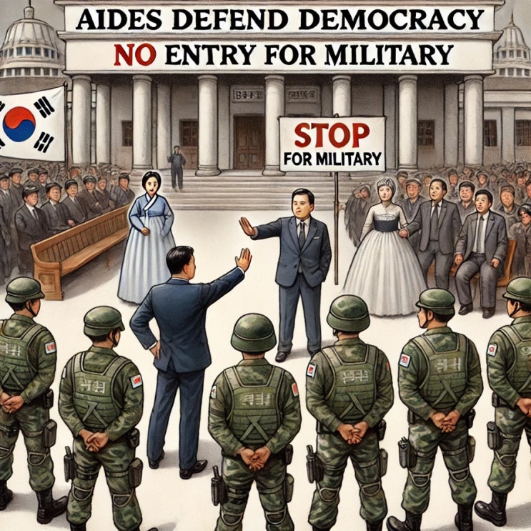 “<b>국회</b>, 계엄령 해제 요구안 가결 후 <b>계엄군</b> 철수 요구... 