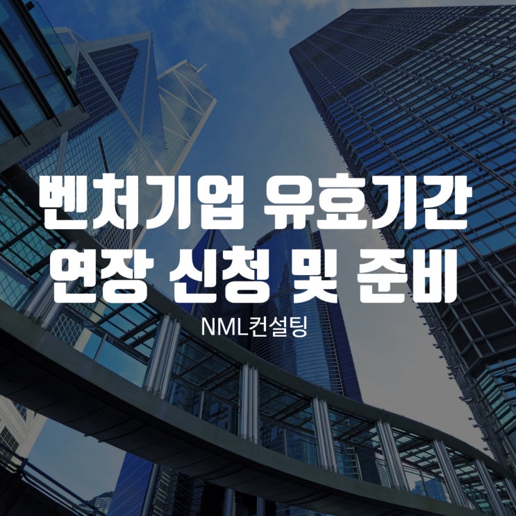  벤처기업 연장 유효기간, 연장 신청 및 준비 과정
