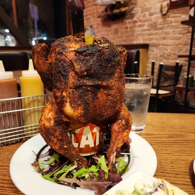  미국 서부 샌프란시스코 근교 나파밸리 맛집 추천 비어캔치킨 식당 Bounty Hunter BBQ