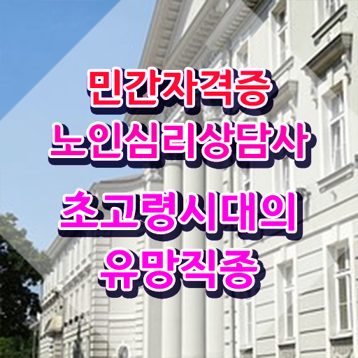  노인 심리 자격증 , 노인심리상담사 자격증 온라인으로 간단히 준비한 방법 및 이후 전망
