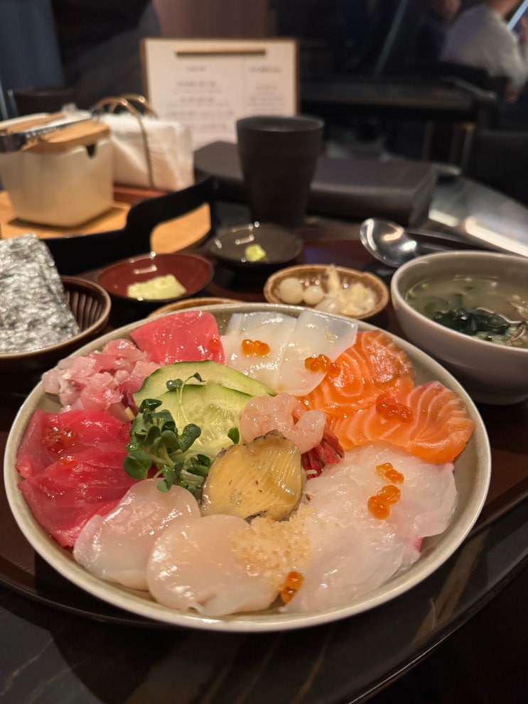  [삼성 맛집] 갓포아키 삼성점 - 점심 런치 코스 카이센동