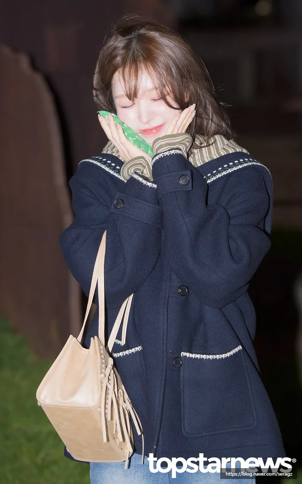 레드벨벳 웬디 핫팩 좋아 웬디의 <b>영스트리트</b> 출근길 프로필 나이