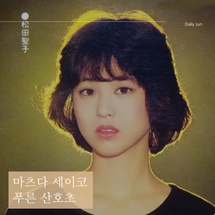  JPOP 추천곡 마츠다 세이코 '푸른 산호초' Aoi Sangosho 가사 해석